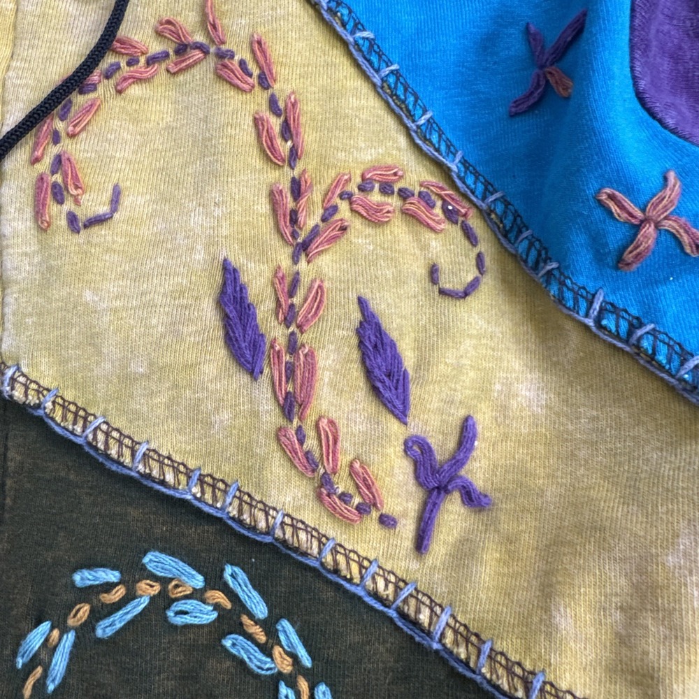 Kpc Patchwork Sz Small Embroidered Zip Hoodie, La… - image 5